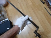 Długi Bagnet , od Karabinu Wojskowego Muszkiet , Piękny Stana ,Oryginał !