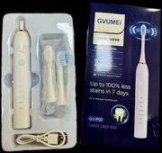 Elektryczna szczoteczka soniczna do zebów - biała