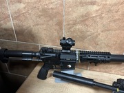 Ar15 specna pod sturm/ddm4 pod cqb/Aap na adapterze ASG 