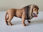 Schleich lew figurka model wycofany z 2014 r.