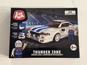 Klocki elefun samochód wyścigowy 299 elementów nowe