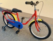 Rower Rowerek Dziecięcy PUKY 18" Czerwony Sprawny ZL18 z Bocznymi Kółkami