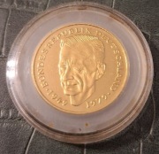 Schumacher 2 marki pozłacane 24k złotem 1992r ,,G"