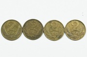 Moneta 2 zł ZŁOTE 1985 CZTERY SZTUKI