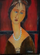 Obraz olejny, Amedeo Modigliani,  30x40 cm