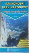 Karkonoski Park Narodowy Mapa turystyczna