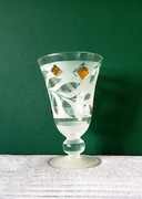 Wazon kielich szklany wysokość 24,5 cm