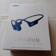 Słuchawki kostne Bluetooth SHOKZ OpenRun Wodoodporne Niebiesk USB-C Komplet