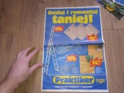 Gazetka Praktiker katalog 1999 czasopismo budowlane gazeta market