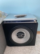 Kino domowe 2 tuby samochodowe 