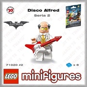 71020 LEGO THE BATMAN SERIA 2 Disco Alfred (2) Nowy B/N