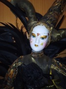 Piękna lalka Pierrot zakupiona we Francji