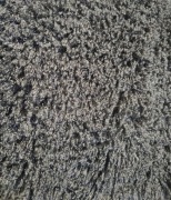 Dzianina LAMA szary długi włos shaggy KUPON 5 MB