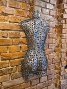 Rzeźba stalowa wykonana ręcznie