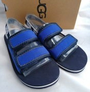 Miękkie lekkie sandały UGG 39 paski niebieskie