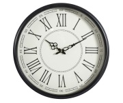 Zegar Retro / Loft Metal + Szkło