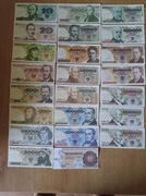 POLSKA - 10-2000000 ZŁ PRL 23 SZT KPL - KOPIE autograf