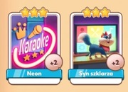 Neon + syn szklarza Coin Master