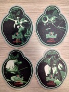 GROLSCH 4 kolekcjonerskie podstawki wafle  JAZZ SESSIONS 