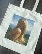 Torba tote bag Sabrina carpenter cotton bawełna bawełniana