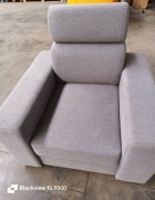 nowoczesny fotel tapicerowany