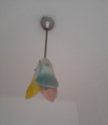 Lampa wisząca sufitowa vintage, PRL, retro lata 60’te tanio okazja.