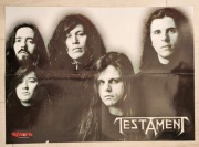 TESTAMENT - Duży plakat XL z 2005 r. - Format A2 (ok. 40 x 55 cm) - NOWY!