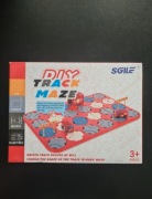 Tor samochodowy puzzle labirynt dla autek efekty dźwiękowe puzzli straż