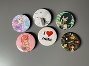 przypinki manga anime 