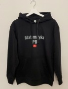 Oficjalna Bluza z Kapturem MATEMATYKA PB [L]– Czarna (Kangaroo)