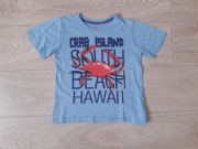 Bluzka REBEL t-shirt koszulka chłopięca Krab 116 WYPRZEDAŻ! 5-6