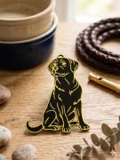 Zawieszka lablador pies do kluczy plecaka brelok