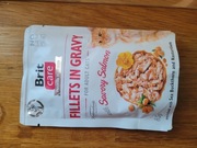 Brit cat care GF Savory Salmon Br Filety z łososiem w sosie saszetka