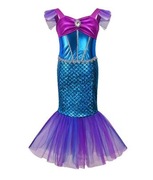 Strój przebranie syrenka Arielka 130 / 128 / 134