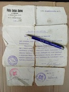 zaświadczenie POLSKA CENTRALA ZBOŻOWA Lublin Koziennice 1917 MŁYN K.u.K. 