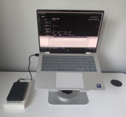 Przenośny DYSK SSD Mircon 256GB w obudowie SilverMonky+Kabel USB-A/USB-C