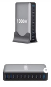 Stacja ładująca USB 10w1 Gan4 1000W