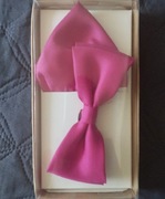 XAWER Muszka DO GARNITURU SMOKINGU KOLOROWA PUDEŁKO męska różowy