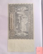 Banknot 20 zł 1940 bez serii i numeracji