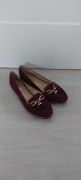 Buty lordsy mokasyny burgund r. 40