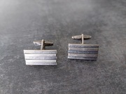 Spinki do mankietów srebro prl