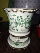 WAZON wazonik MIŚNIA MEISSEN Porcelana 