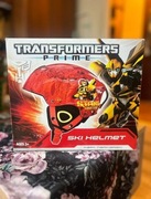 Dziecięcy kask narciarski Transformers M (54-58cm), czerwony, chłopięcy