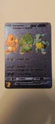 Karta Pokemon TCG Charmandera,Bulbasaur,Squirtle