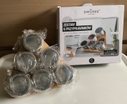 Smukee Zestaw 6 Przyprawników z podstawką na magnes