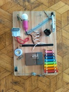 Tablica manipulacyjna edukacyjna handmade 