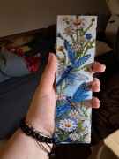 Zakładka do książki diamond painting ważka 2 