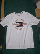 Koszulka biala tommy hilfiger roz. Xl