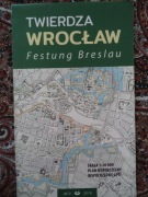 Twierdza Wrocław mapa Festung Breslau