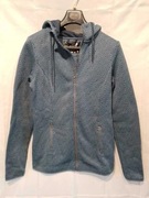 Bluza damska rozpinana z polarem i kapturem 34 XS BPC niebieska